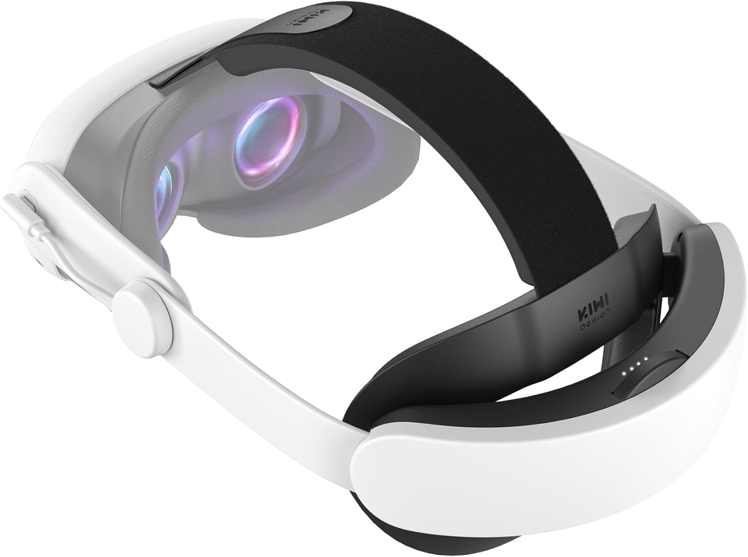 KIWI design K4 Boost Kopfband mit Akku, kompatibel mit Meta Quest 3/3S